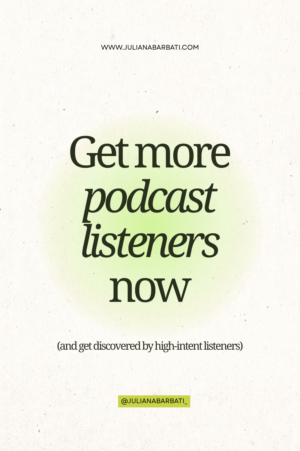 get more podcast listeners